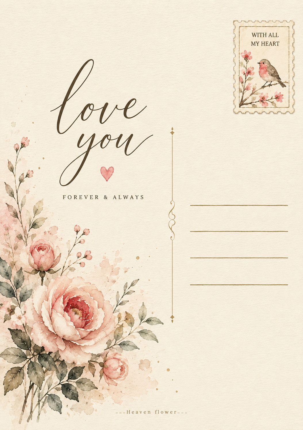 کارت پستالnot love