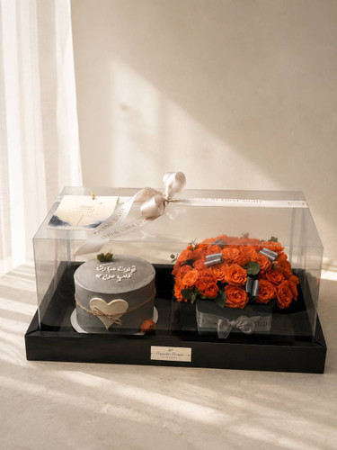 باکس گل و کیک فرهام