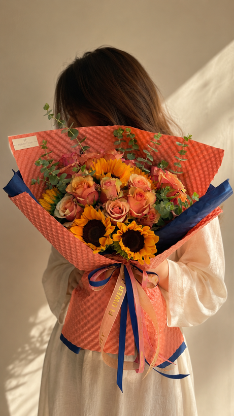 دسته گل نوژین